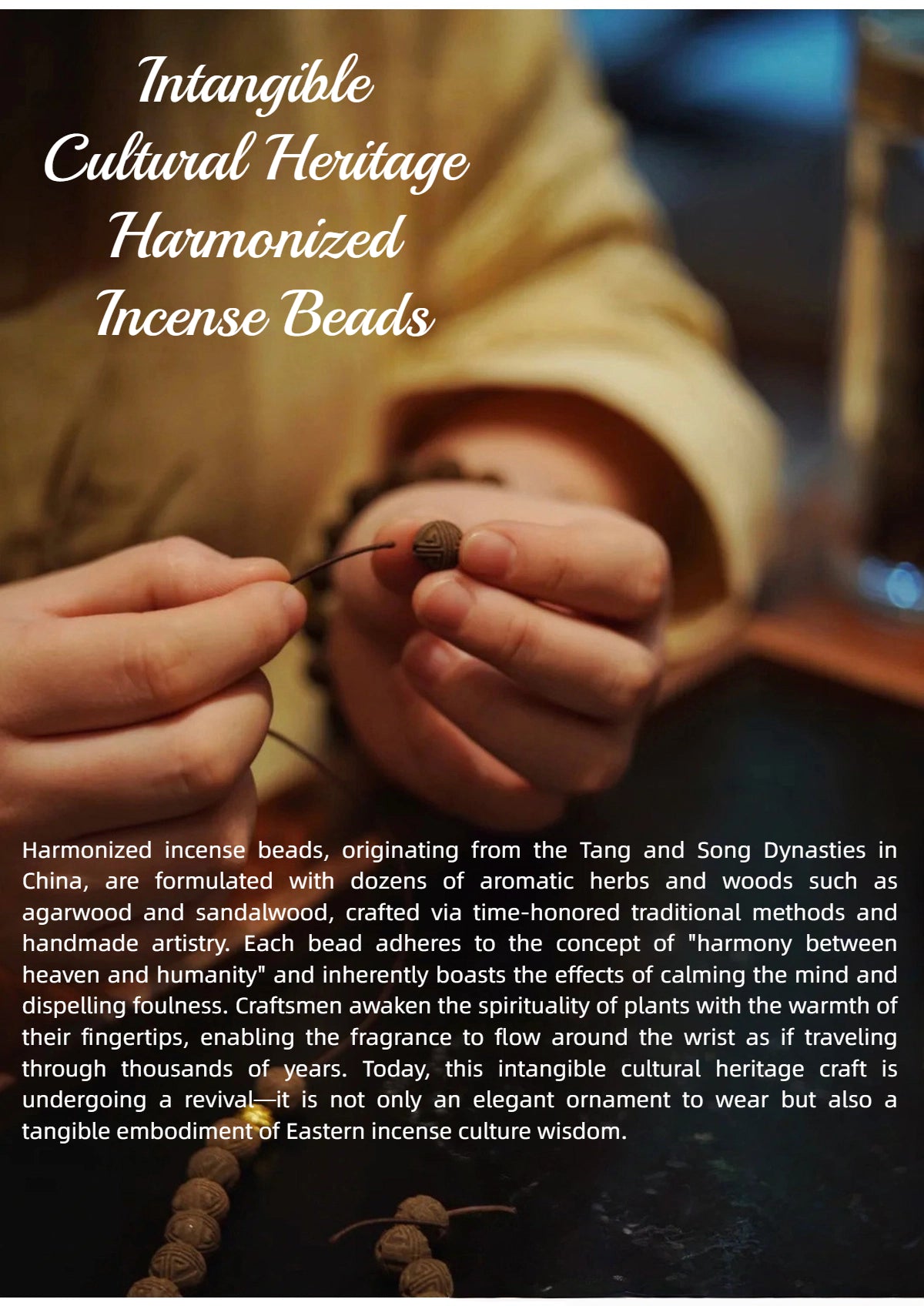 Zhushishun Wushi Token (Token of Smooth Blessings) - Tiannian Fragrance, 12 TCM Herbs Feng Shui Amulet for Wellness & Luck